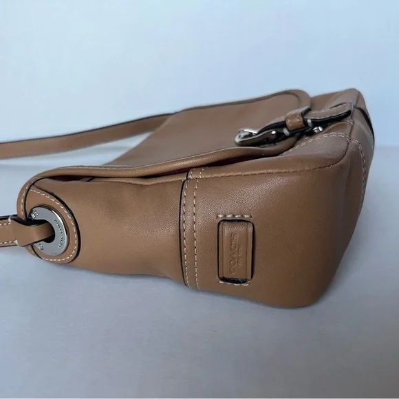 COACH Hadley Leather field Flap Crossbody Shoulder Bag F29763 - Picture 6 of 15